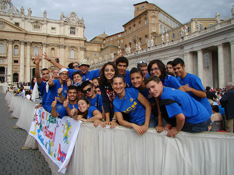 I giovani pellegrini