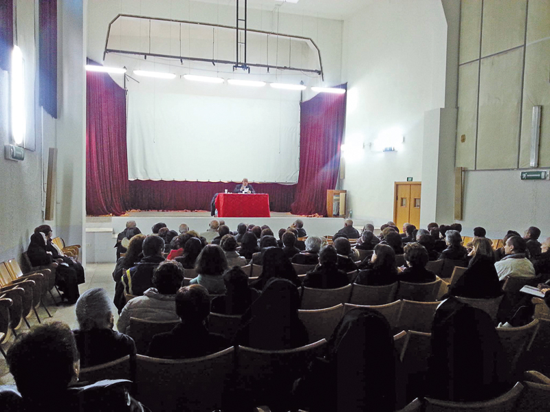 22 marzo 2014 - Salone Parrocchiale 