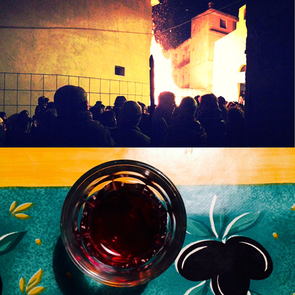 Fuoco di Sant'Antonio a Dorgali - Foto: Gianmario Delussu