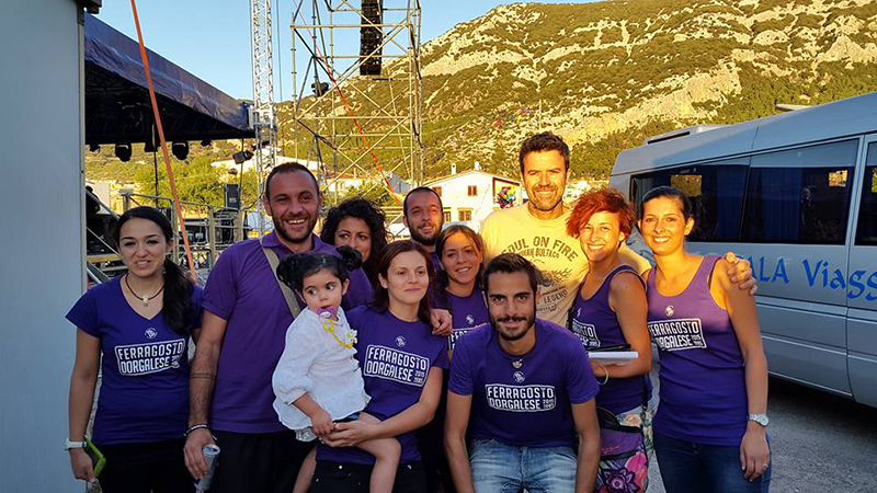 16 agosto 2015 - Jarabe De Palo a Dorgali con una piccola rappresentanza della Leva 1985