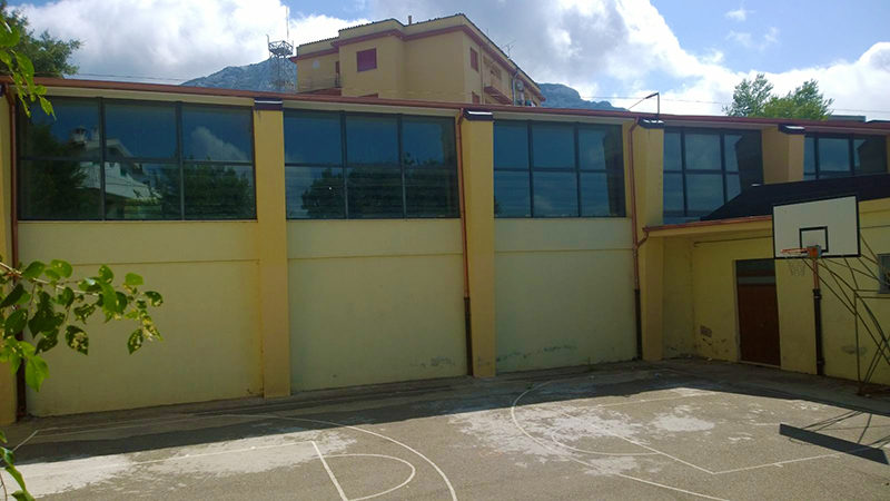 Dorgali, palestra scuola secondaria di primo grado