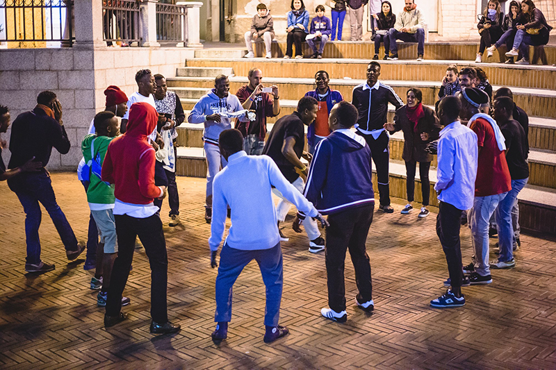 Migranti a Su Cucuru - Dorgali, 19 settembre 2016 - Foto: Alessandro Spanu